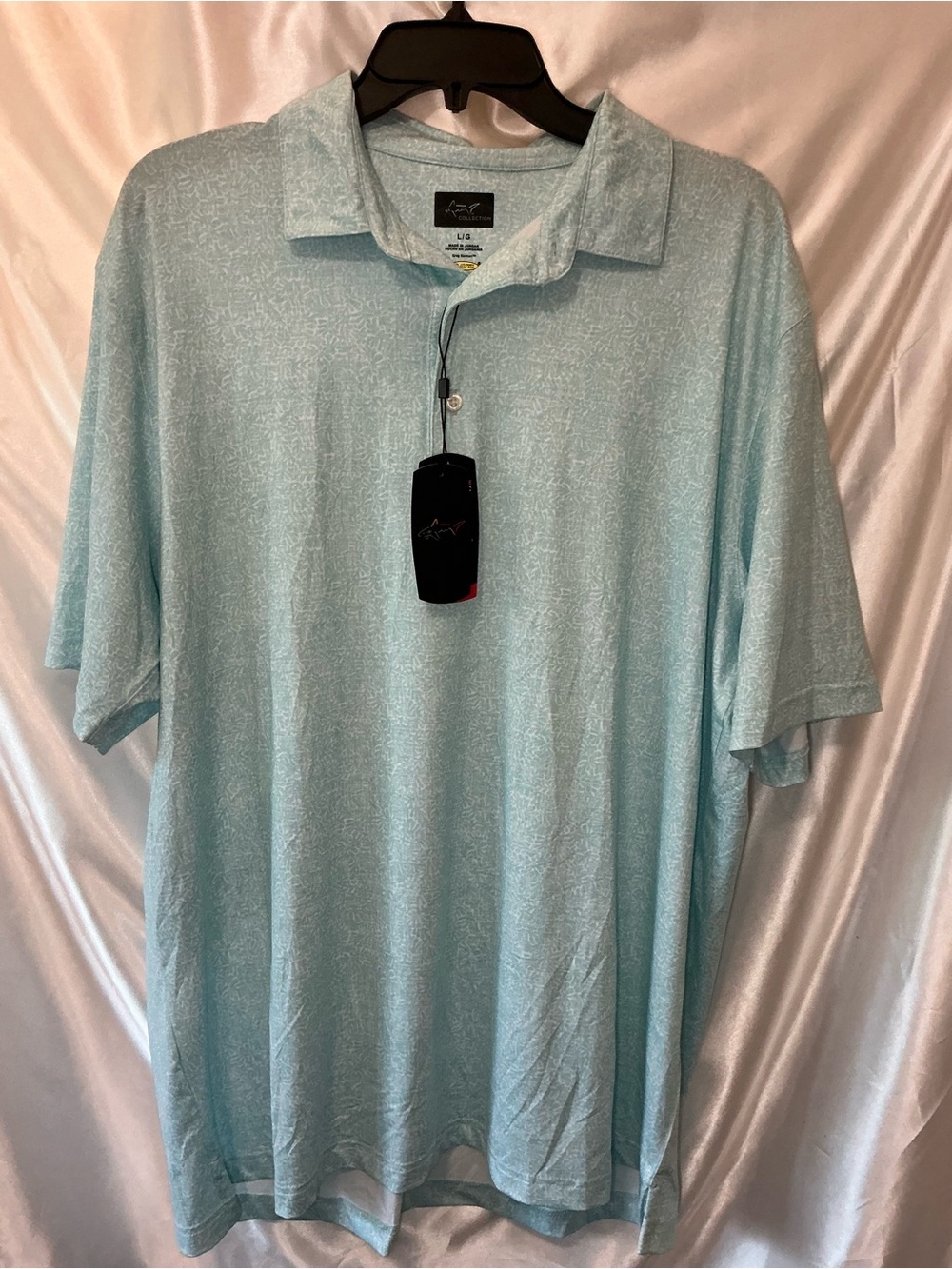 NWT Greg Norman Performance Men’s Golf Polo Large